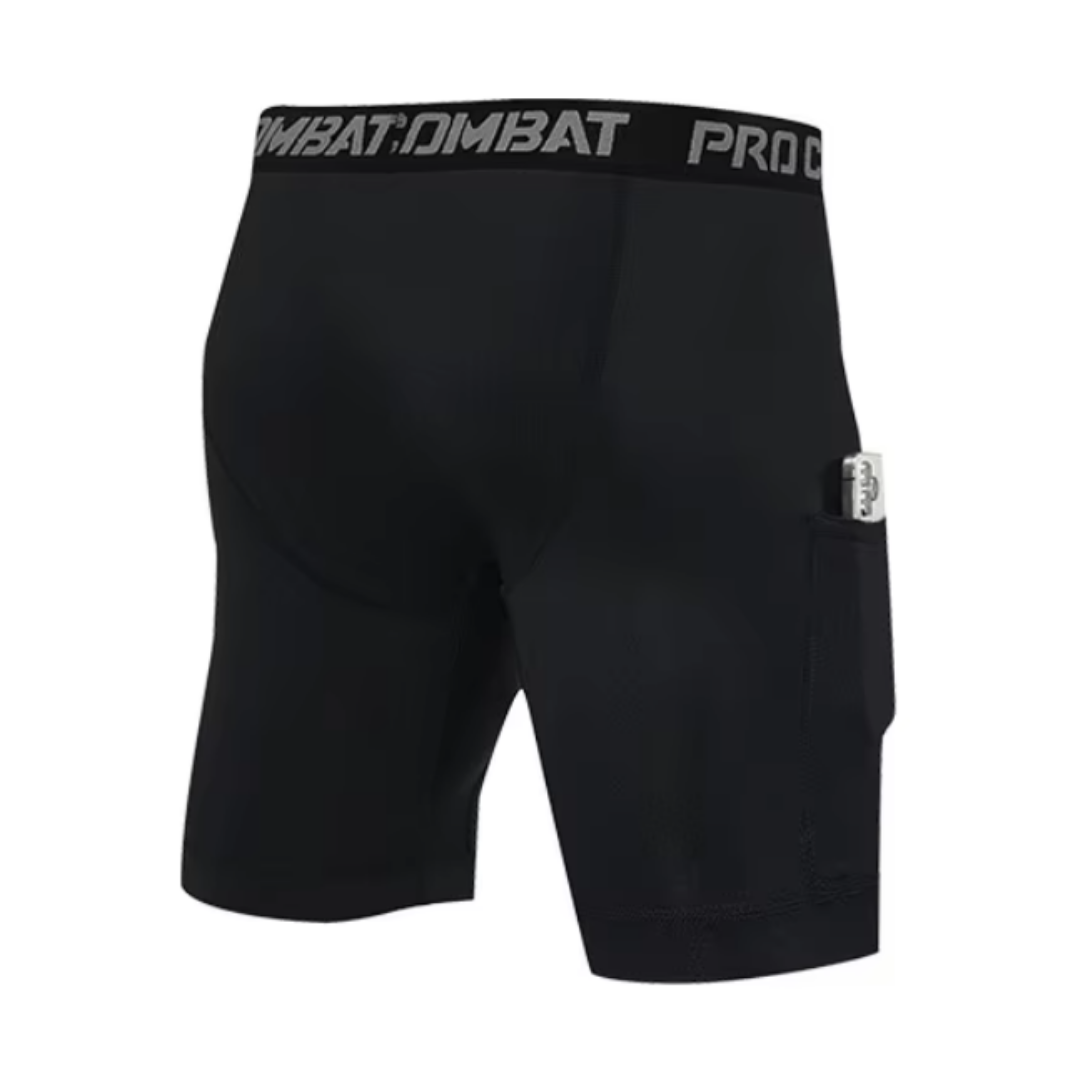 SHORT COMPRESIÓN HOMBRE C/BOLSILLOS - Imagen 5