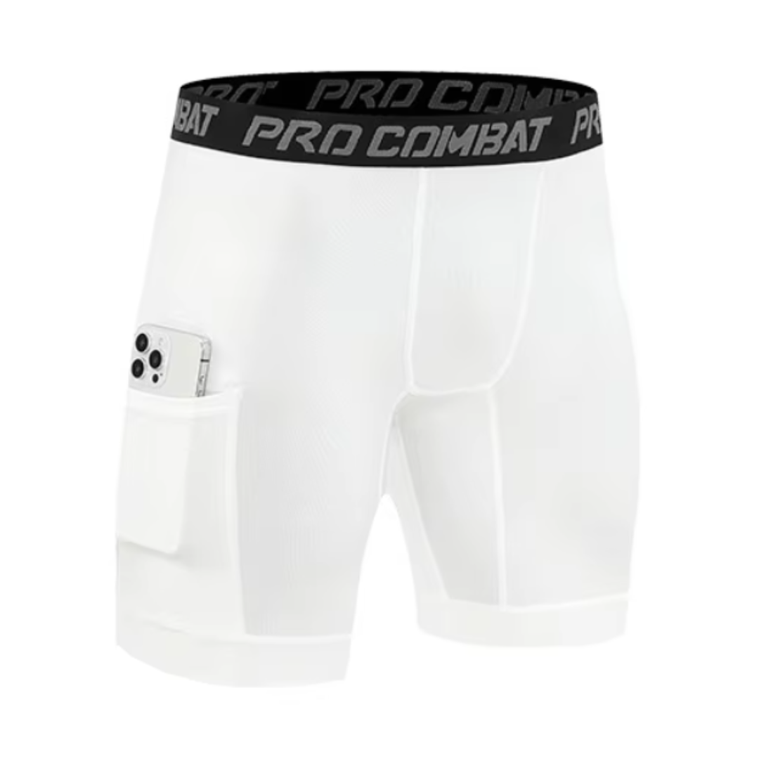 SHORT COMPRESIÓN HOMBRE C/BOLSILLOS - Imagen 2