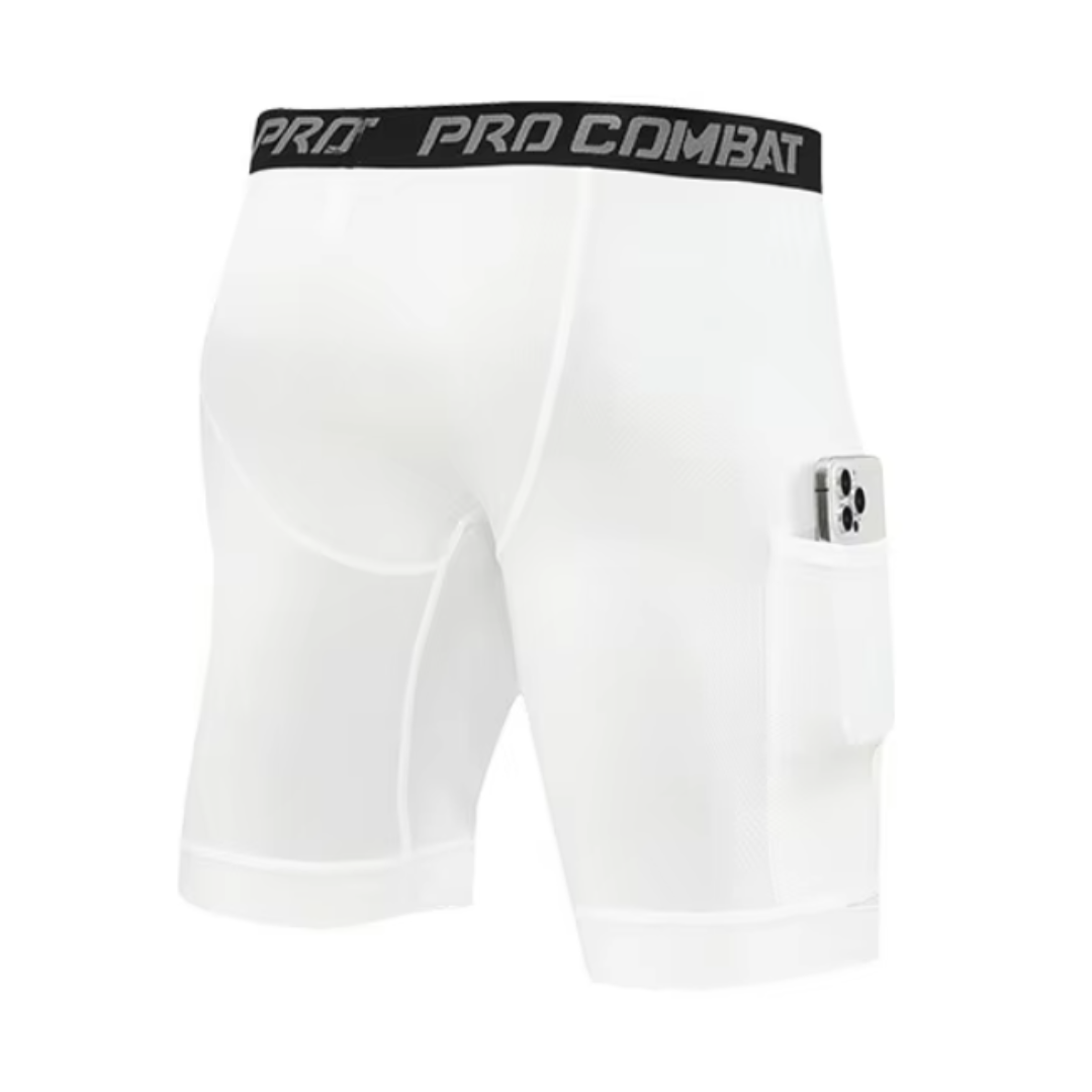 SHORT COMPRESIÓN HOMBRE C/BOLSILLOS - Imagen 3