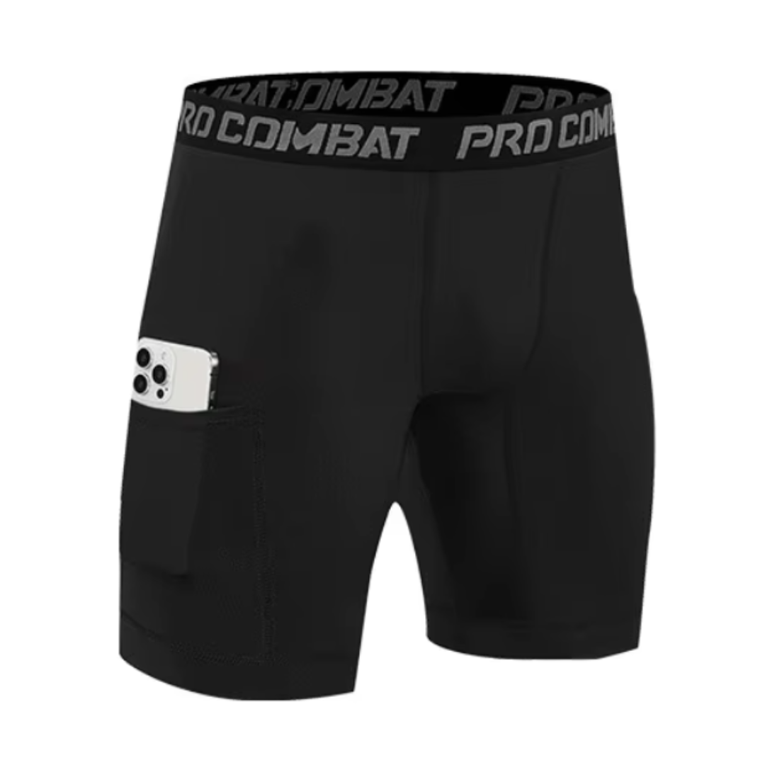 SHORT COMPRESIÓN HOMBRE C/BOLSILLOS