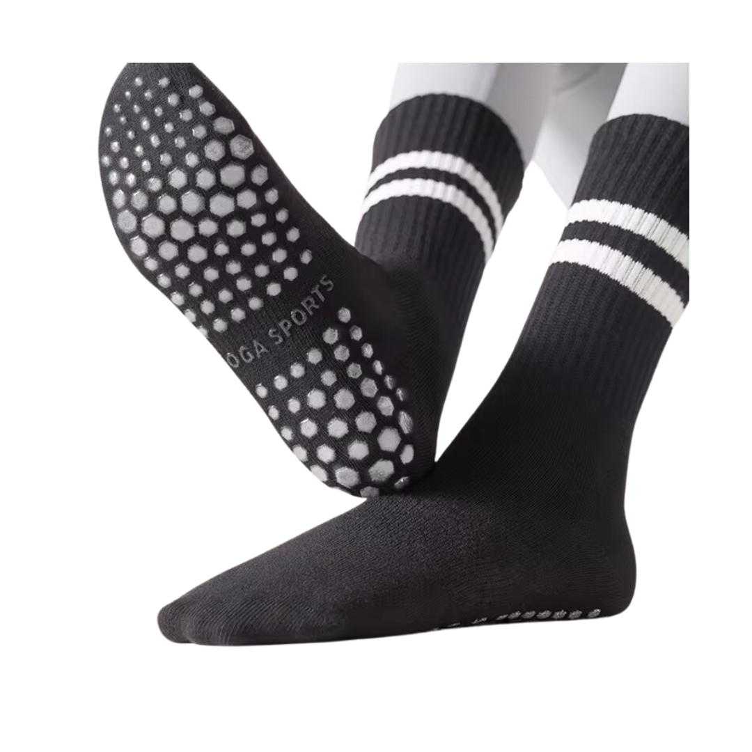 CALCETINES ANTIDESLIZANTES LARGOS YOGA PILATES - Imagen 11