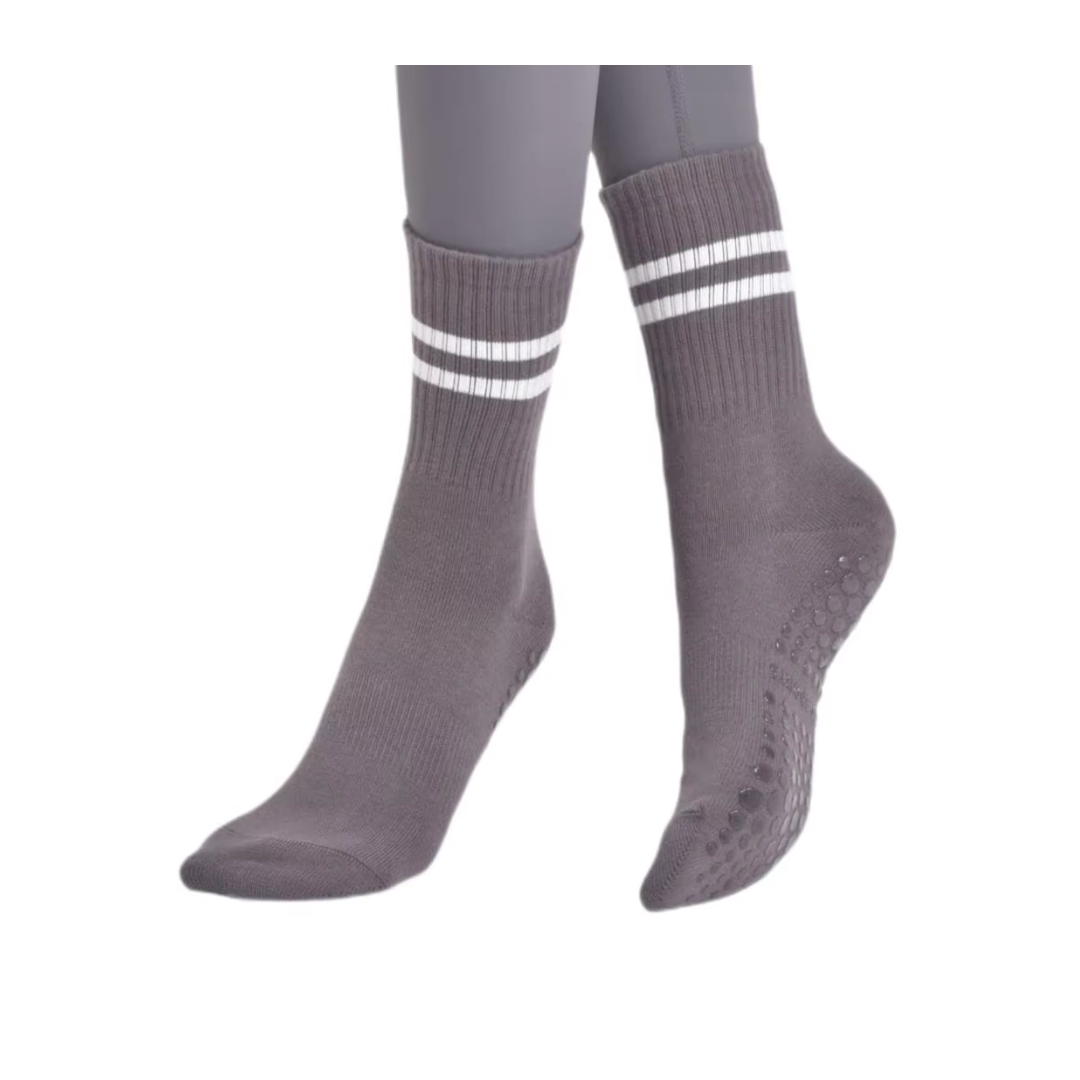 CALCETINES ANTIDESLIZANTES LARGOS YOGA PILATES - Imagen 4