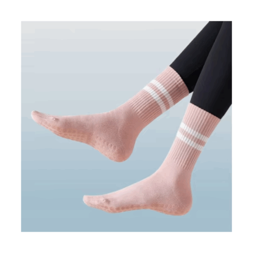 CALCETINES ANTIDESLIZANTES LARGOS YOGA PILATES - Imagen 7