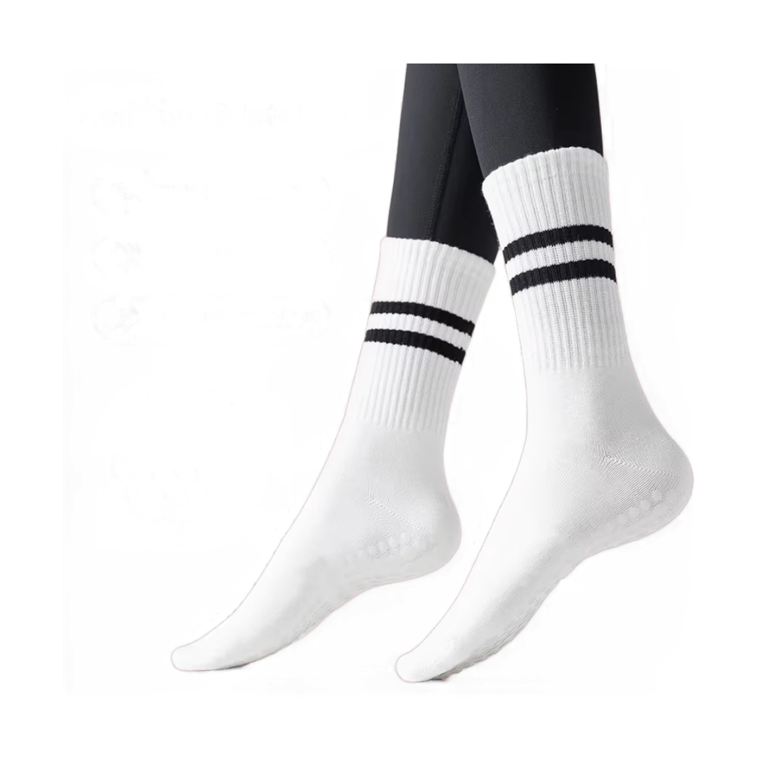 CALCETINES ANTIDESLIZANTES LARGOS YOGA PILATES - Imagen 3
