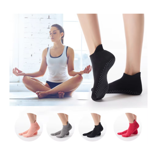 PACK 2 PARES CALCETINES ANTIDESLIZANTES YOGA/PILATES