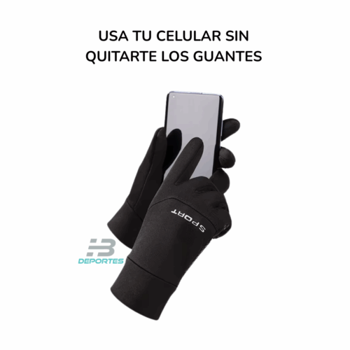 GUANTES DEPORTIVOS TÉRMICO CON ANTIDESLIZANTE - Imagen 9